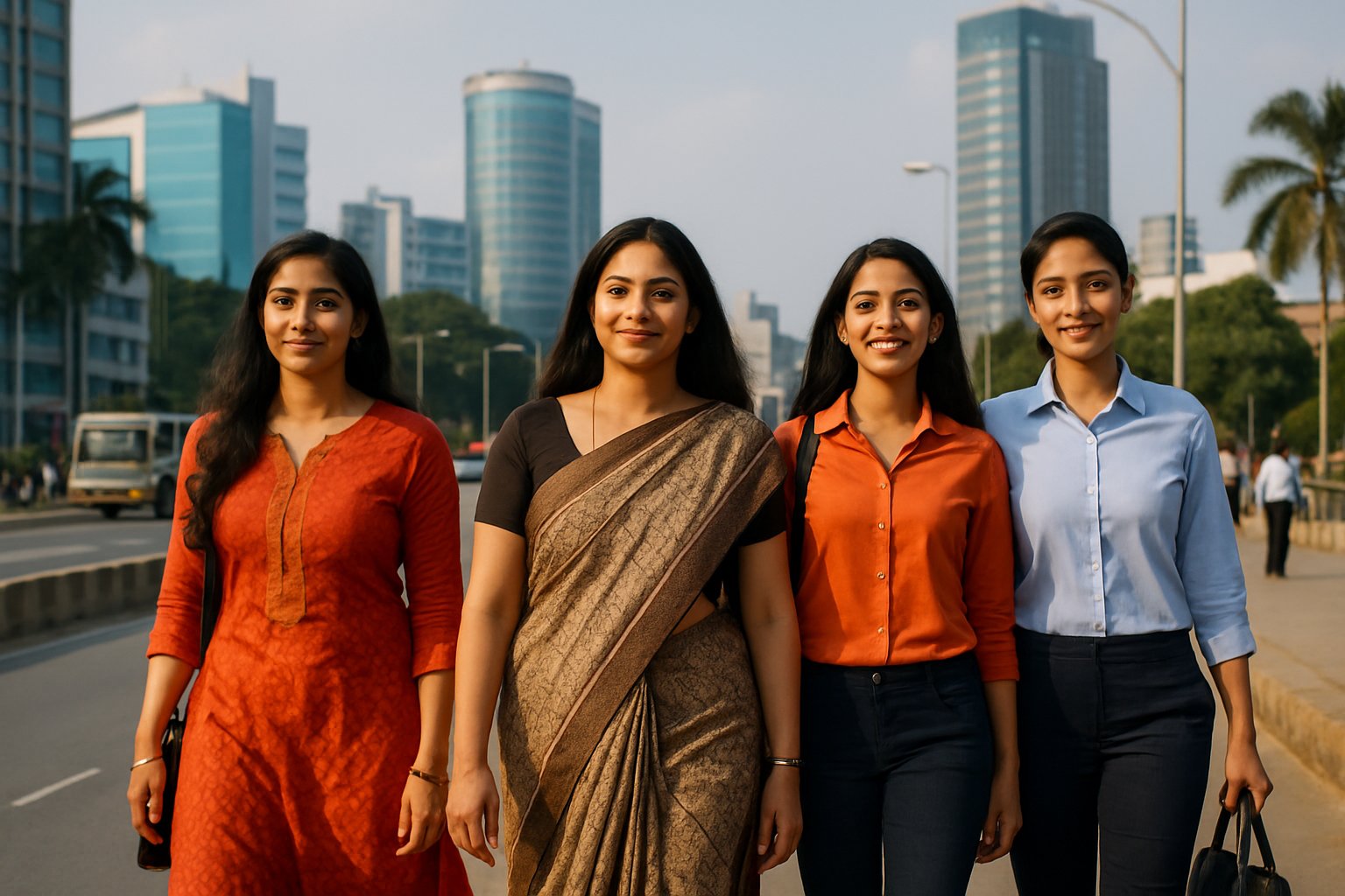 दक्षिण भारत महिलाओं के लिए बेहतर है – South India better for women safety and equality